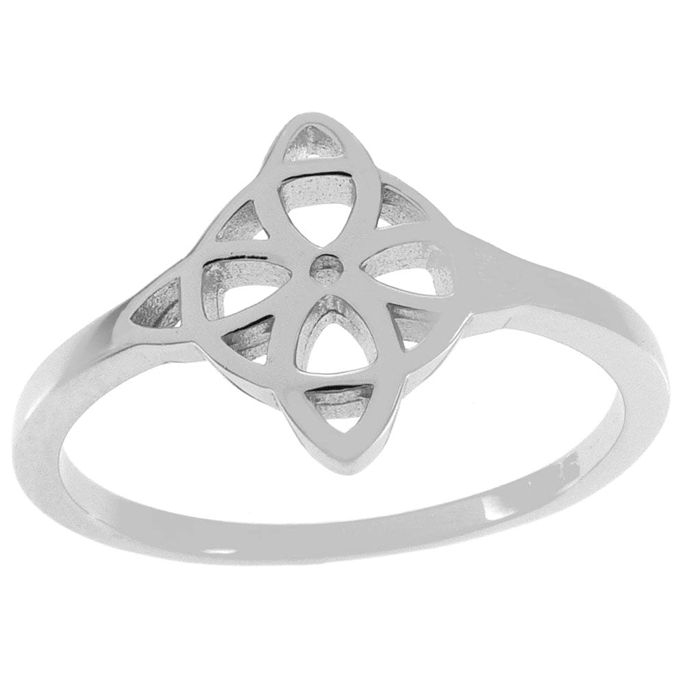 Witches Know Sterling Silver Rhodium Ring