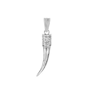 Wolf's Tooth Sterling Silver Pendant
