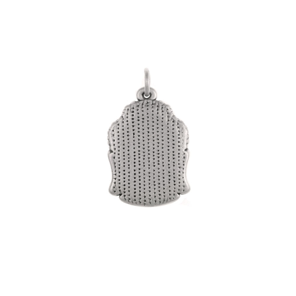 999 Silver Electroform Buddha Pendant