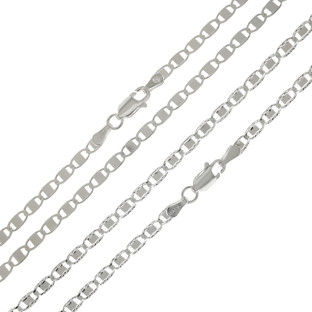 Italian One-Side D/C Valentino Chain (3mm)