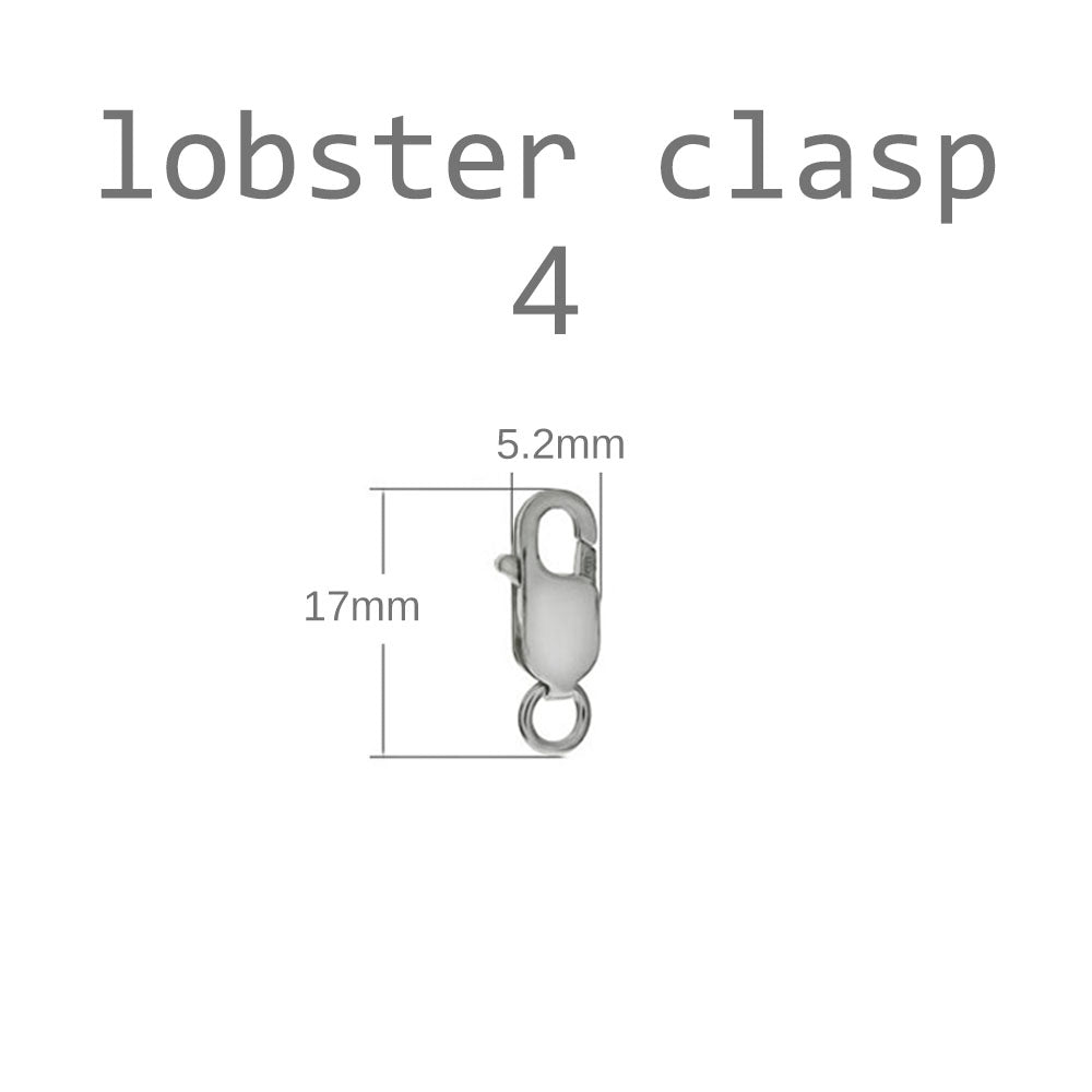 Sterling Silver Jewelry Supply Lobster Clasp W Open Jump Ring