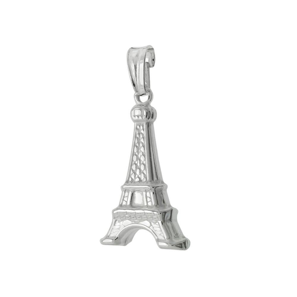 Sterling Silver Eiffel Tower Pendant