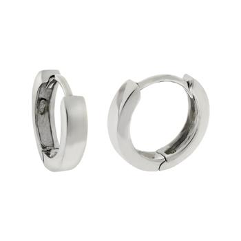 Sterling Silver Huggie Hoop Earrings