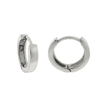 Sterling Silver Huggie Hoop Earrings