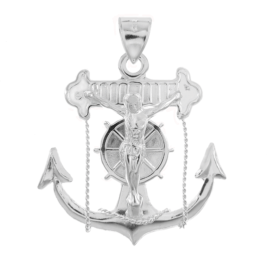 Crucifix Anchor Pendant