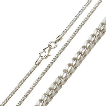 Italian Sterling Silver 1.5mm Franco Chain
