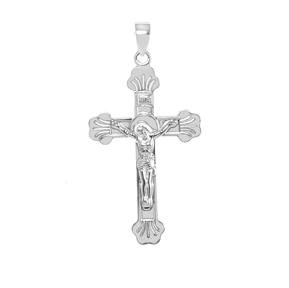 Sterling Silver Crucifix Cross Pendant