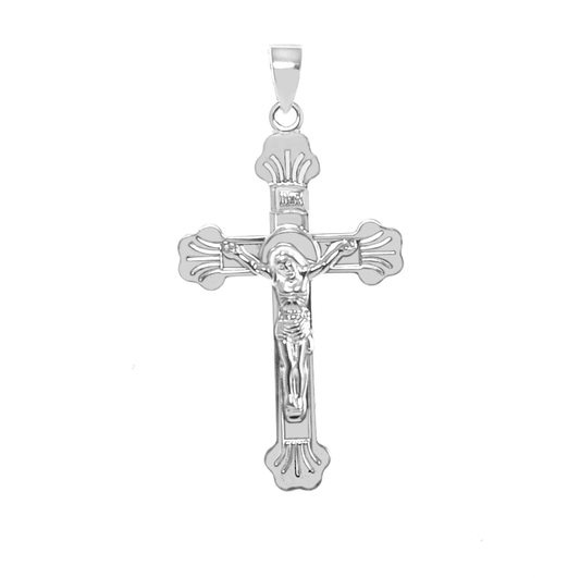 Sterling Silver Crucifix Cross Pendant