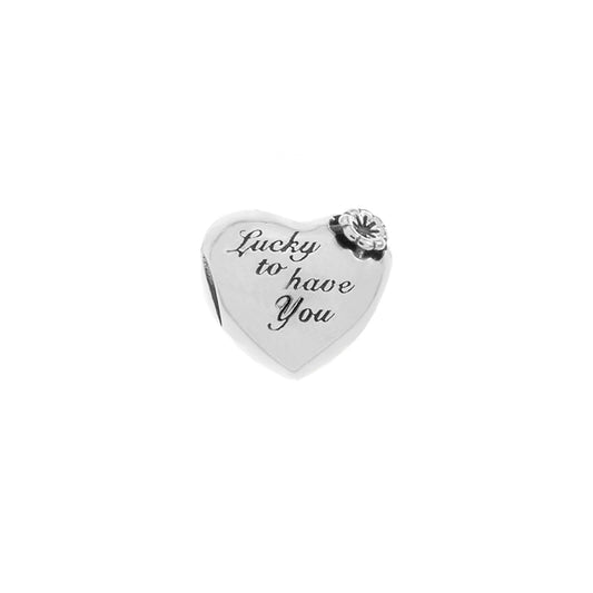 Sterling Silver Heart Charm Pendant