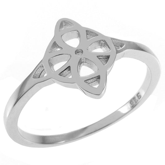 Witches Know Sterling Silver Rhodium Ring