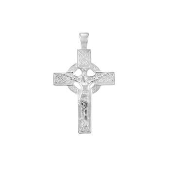 Sterling Silver Crucifix Cross Pendant