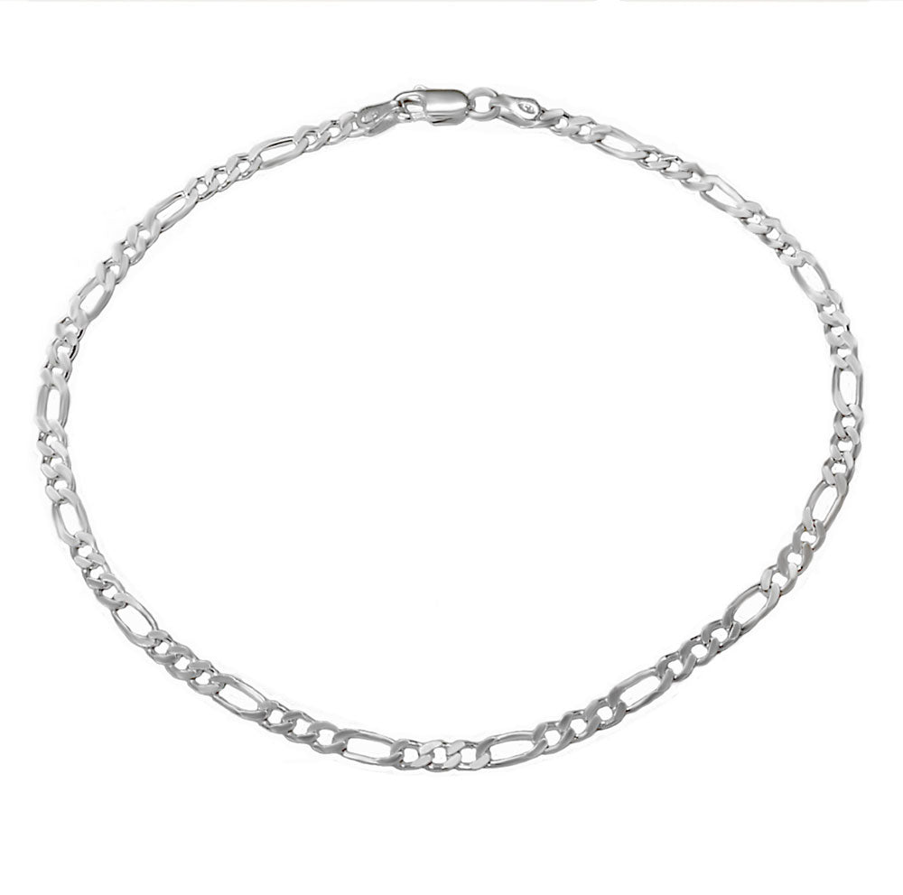 Italian Figaro Bracelet Anklet Chain (3mm)