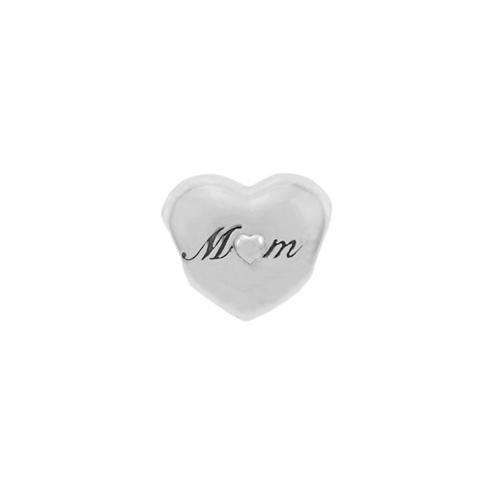 Sterling Silver Heart Charm Pendant