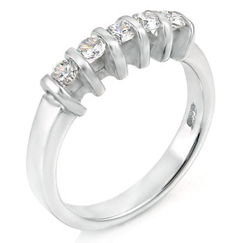 Cubic Zirconia Engagement Ring