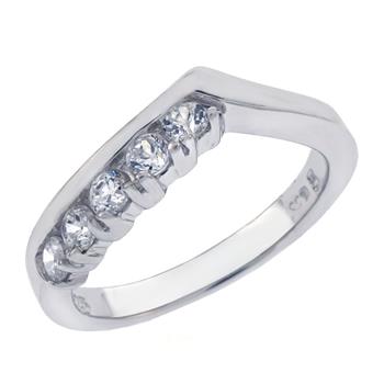 Cubic Zirconia Band Ring