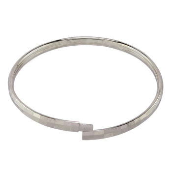 Sterling Sillver Rhodium D/C Bangle