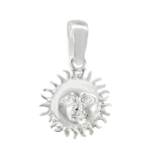 Sterling Silver Sun Pendant