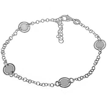 Circles All Around Charm Bracelet