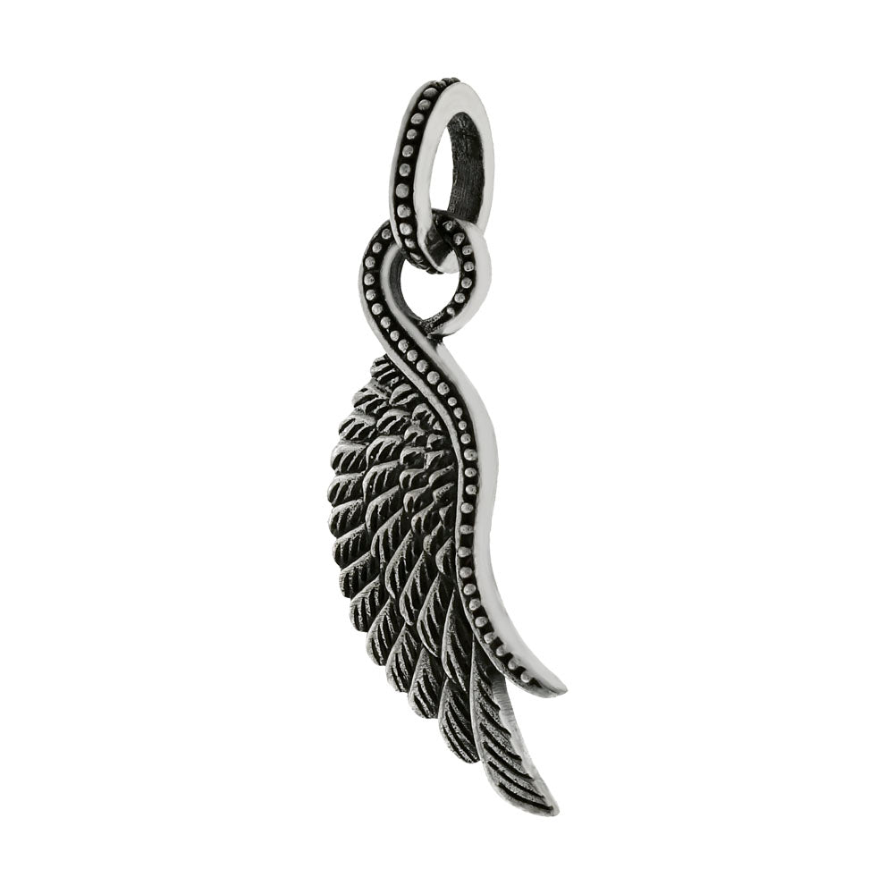 Wing Oxidized Pendant