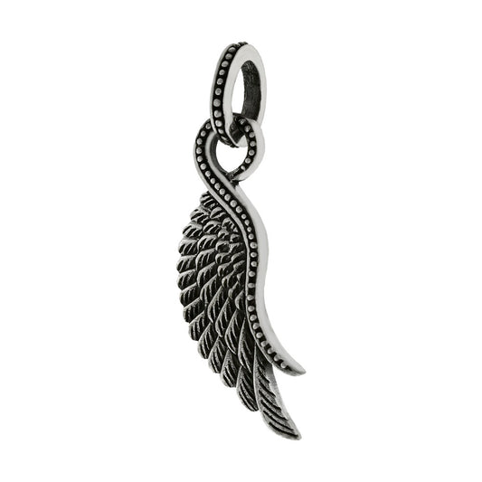 Wing Oxidized Pendant