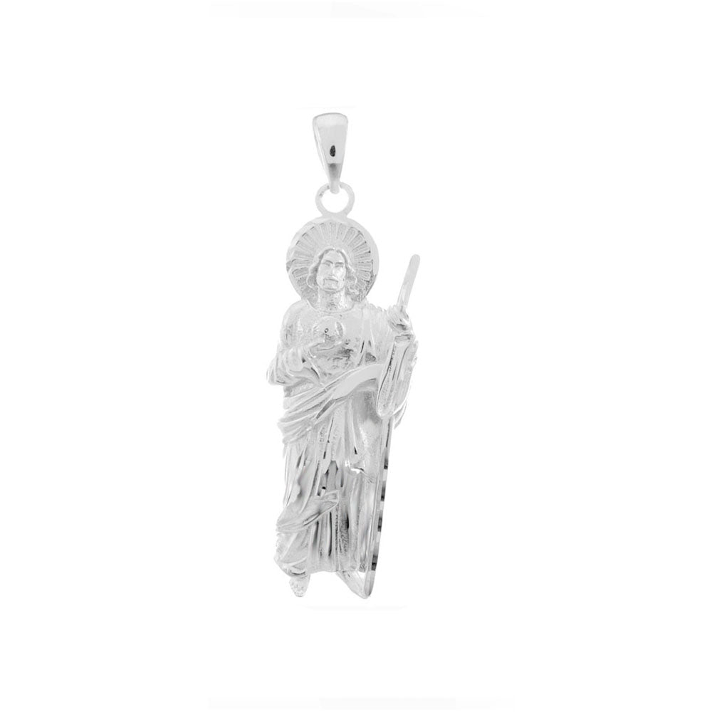 Sterling Silver Saint Jude Thaddeus D C Pendant