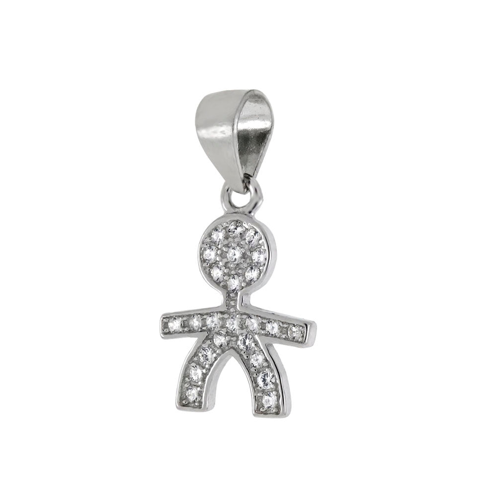 Boy Cubic Zirconia Pendant