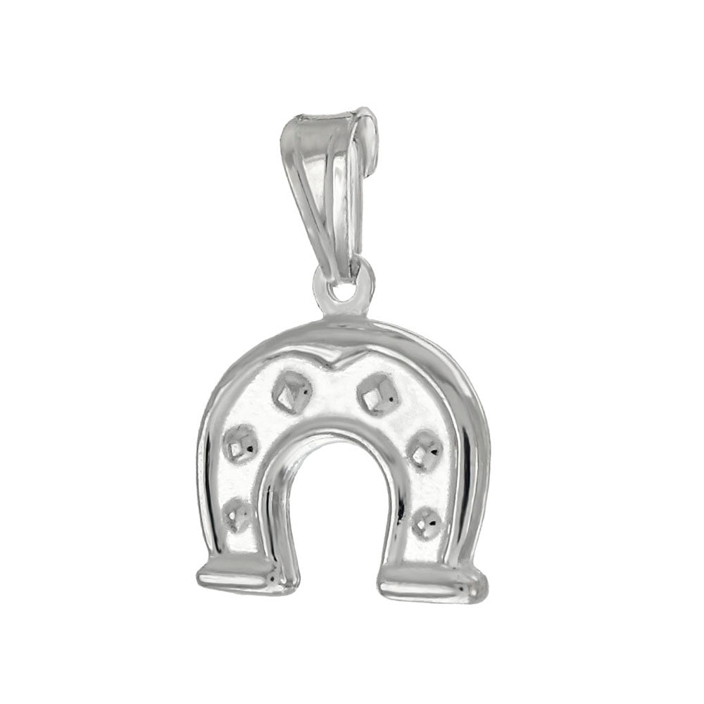 Italian Sterling Silver Horse Shoe pendant