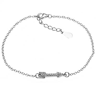 arrow charm bracelet for women