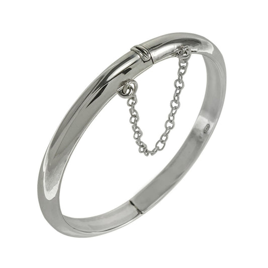 Sterling Silver Plain Baby Bangle