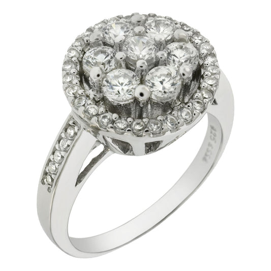 Sterling Silver Cubic Zirconia Ring