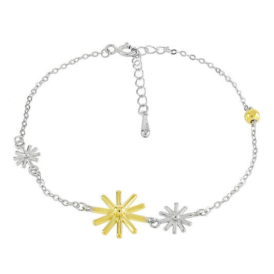 Two-Tone Starburst Bracelet