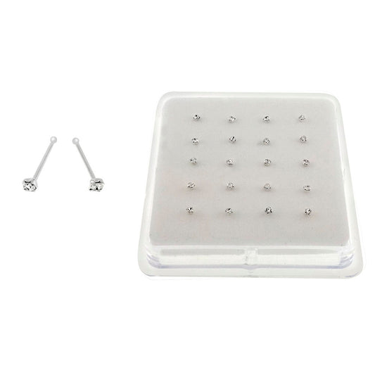 Claw 1 8mm Crystal Nose Stud W Ball End