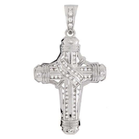 Rounded Cross Pendant