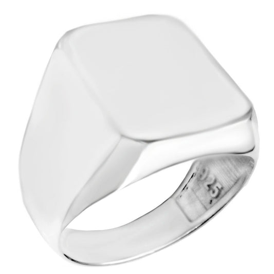 Rectangle Engravable Ring