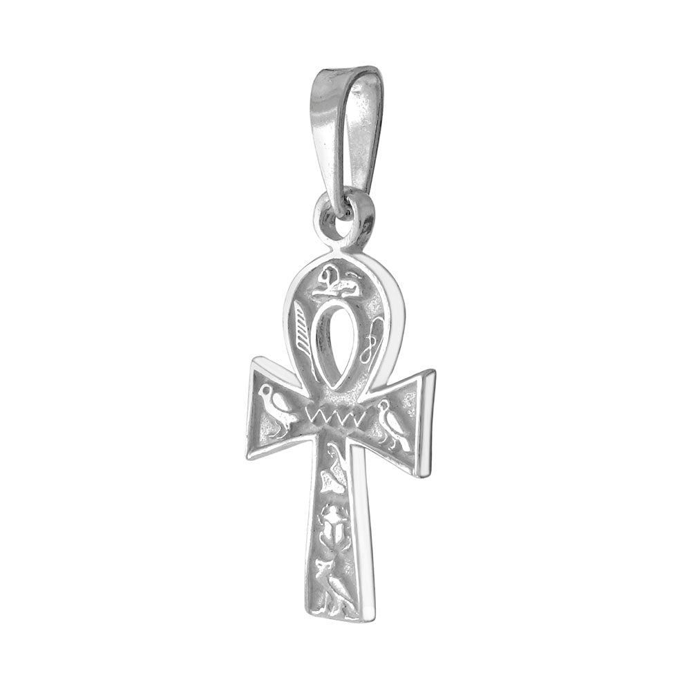 Sterling Silver Ankh Cross Pendant