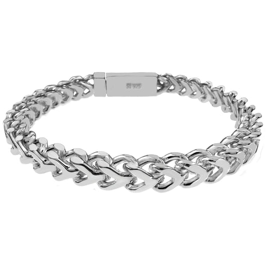 Hollow Franco Bracelet (6.5mm)