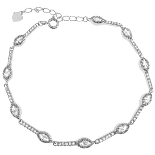 Marquise Cubic Zirconia Bracelet