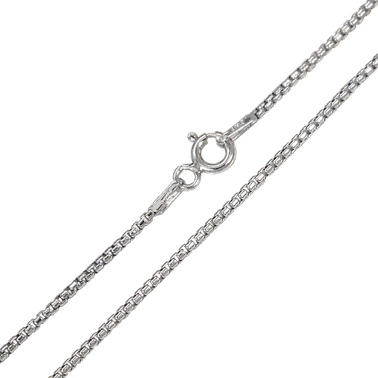 Italian Round Box Chain (1mm)