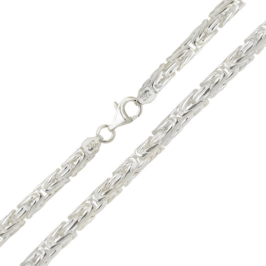 Byzantine Chain Bracelet Necklace (6mm)