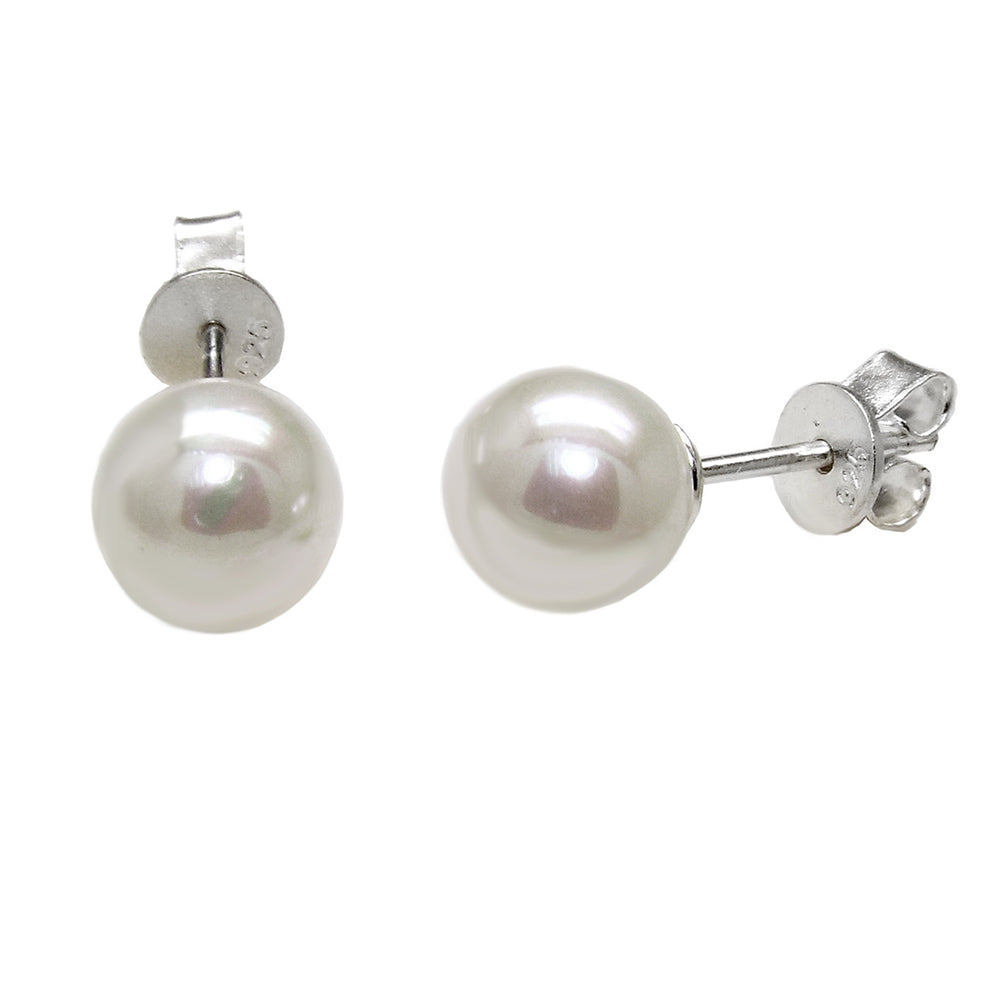 Freshwater Pearl Stud Earrings